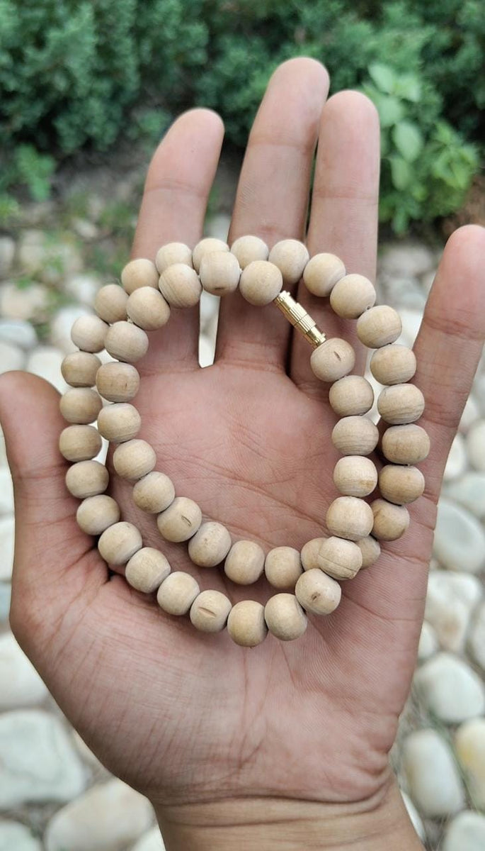 10 mm Round Beads Pure Tulsi Mala