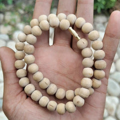 10 mm Round Beads Pure Tulsi Mala