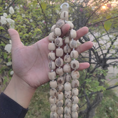 108+1 Beads 18 mm Pure Tulsi Jaap Mala