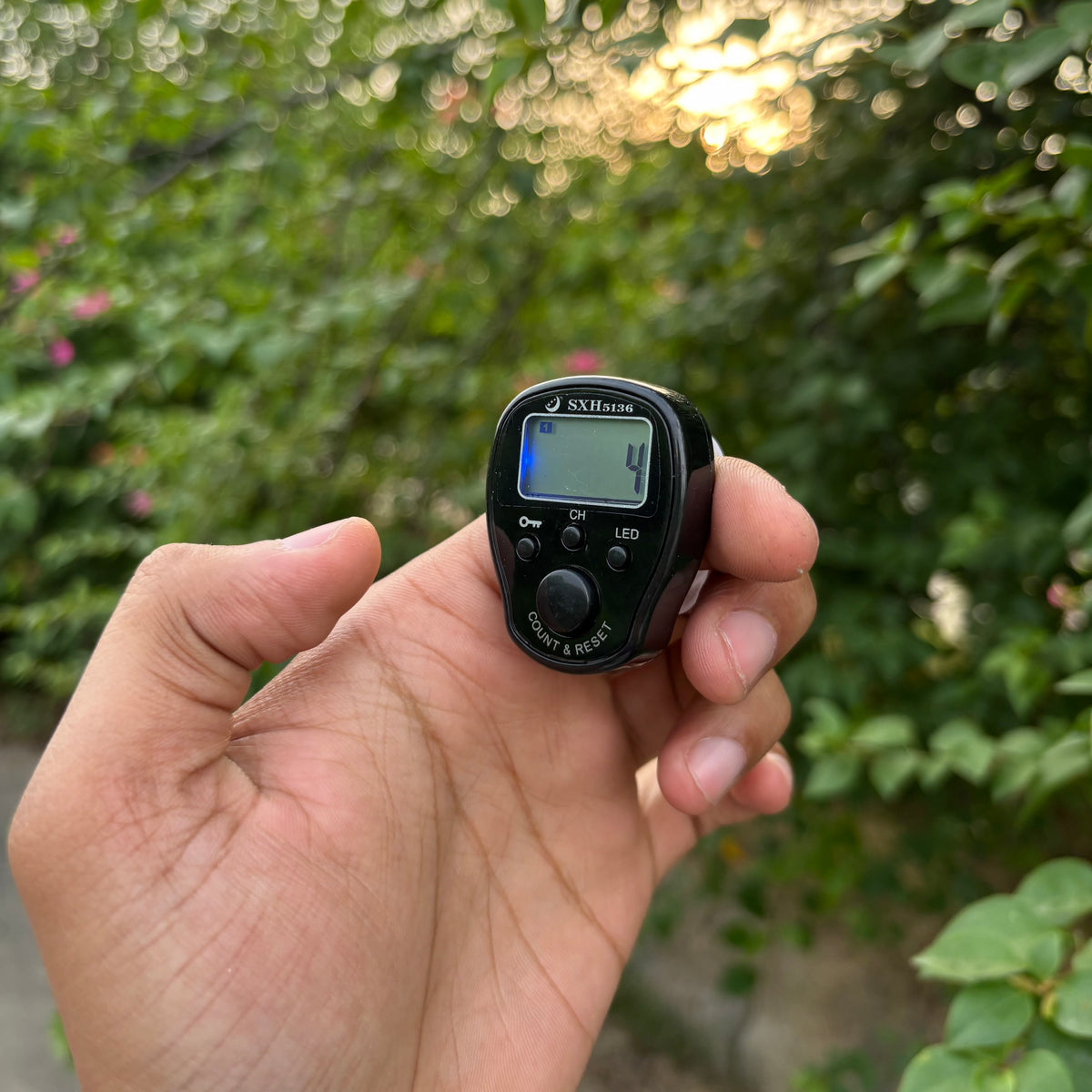 50 lakh count jaap counter.