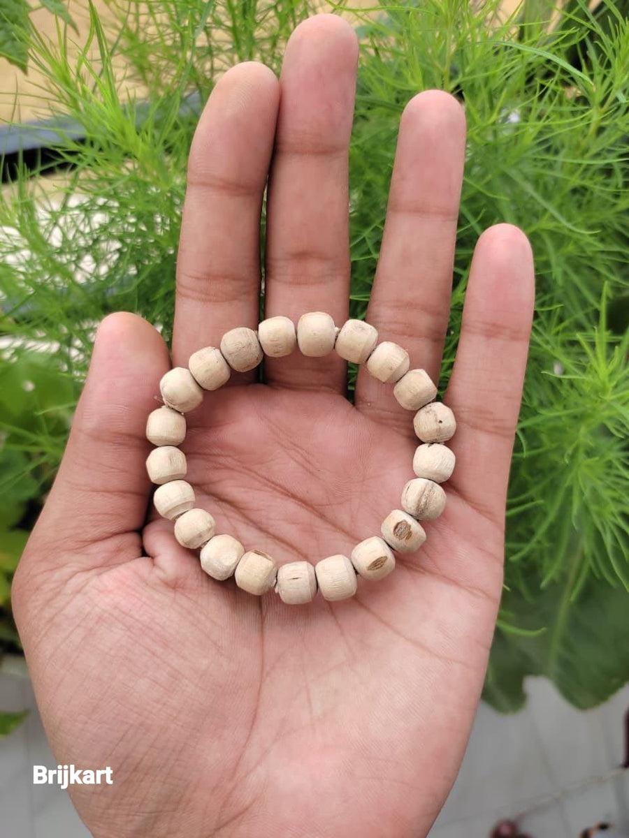 Pure Tulsi Beads Bracelet – Natural Devotional Wrist Mala