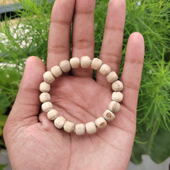 Pure Tulsi Beads Bracelet – Natural Devotional Wrist Mala
