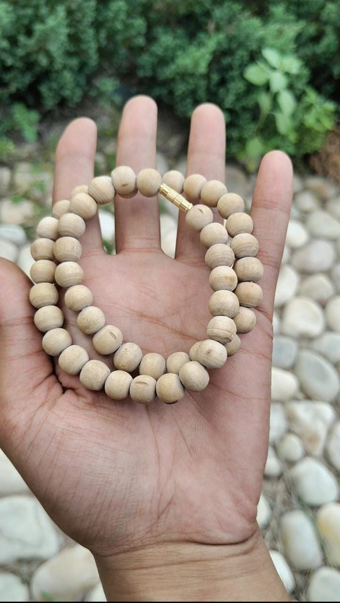 10 mm Round Beads Pure Tulsi Mala