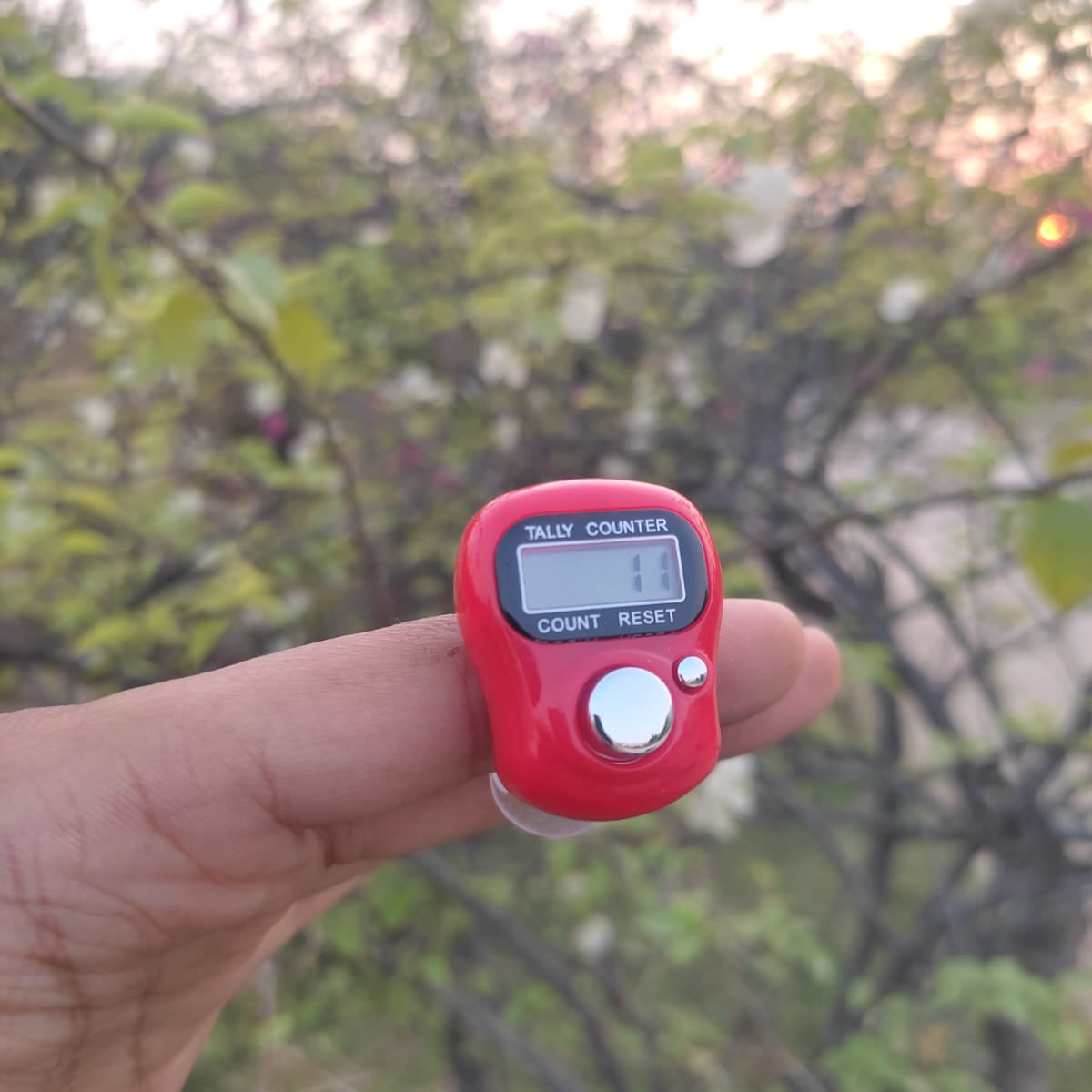 Portable Digital Finger Counter for Naam Jaap