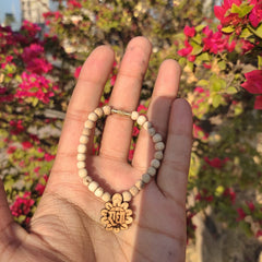 Laddu Gopal Ji Pure Tulsi Mala with Radha Locket