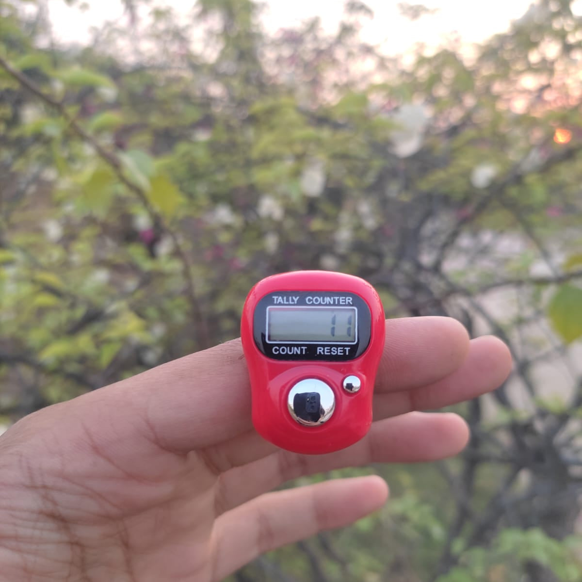 Portable Digital Finger Counter for Naam Jaap