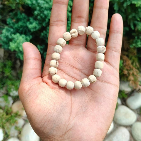 Pure Tulsi Beads Bracelet – Natural Devotional Wrist Mala