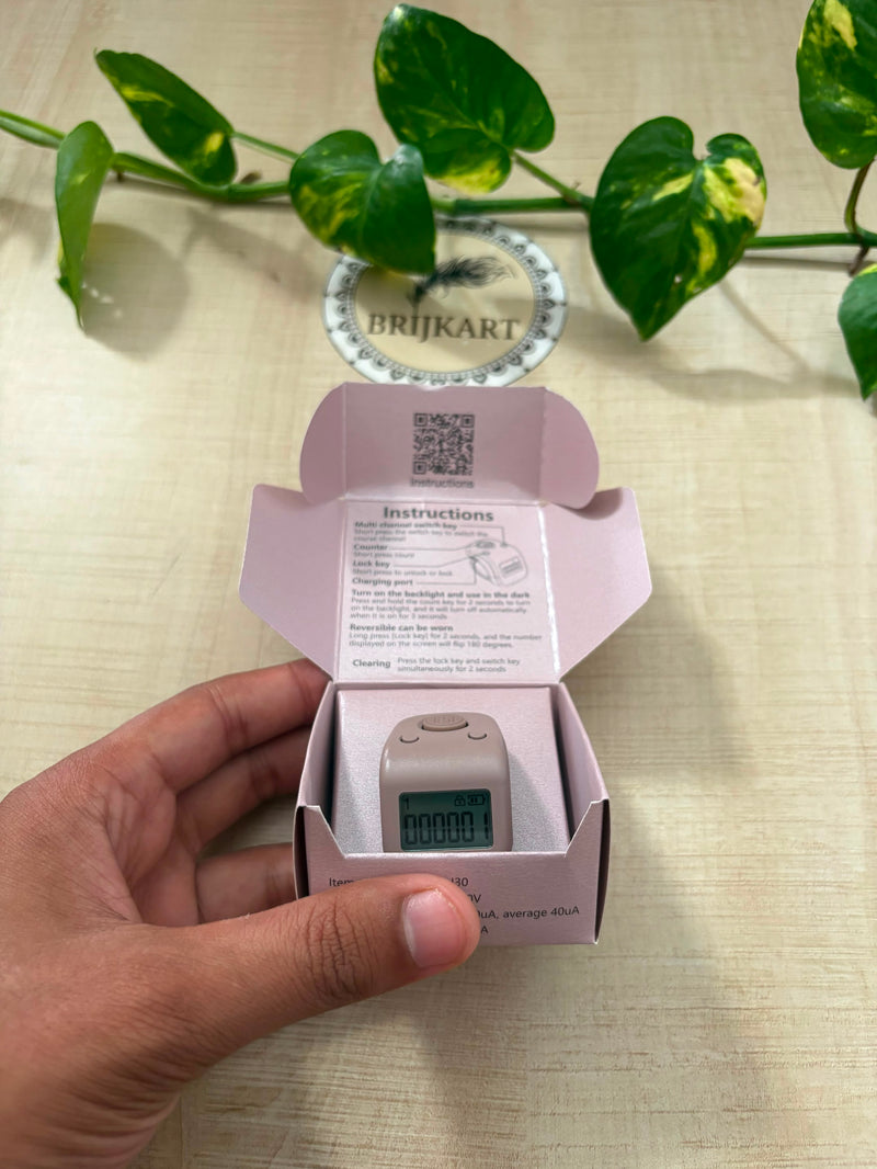 Noiseless Jaap counter , 60 lakh count