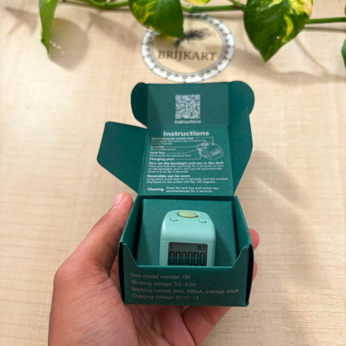 Noiseless Jaap counter , 60 lakh count