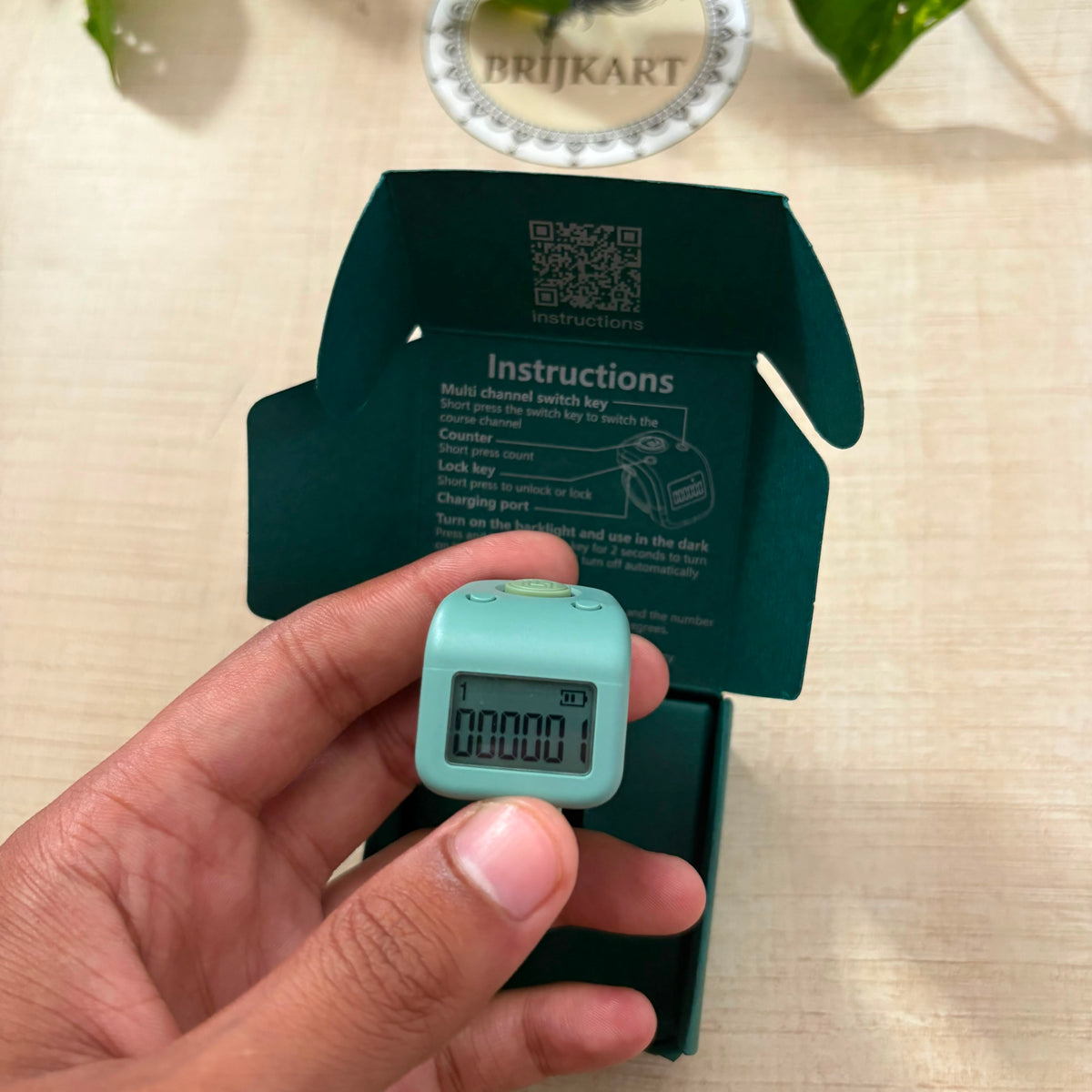 Noiseless Jaap counter , 60 lakh count
