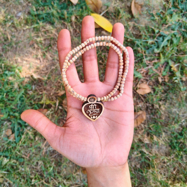 Shri Krishna Locket, Krishna Tulsi Mala, Tulsi Mala, Pure Tulsi Mala, Original Tulsi Mala, Handmade Tulsi Mala, Tulsi Mala for Men, Tulsi Mala for Women, Tulsi Kanthi Mala, Tulsi Mala for Neck, Tulsi Mala for Japa, Tulsi Mala ISKCON, Natural Tulsi Beads, Tulsi Mala for Puja, Spiritual Tulsi Mala, Tulsi Mala with Thread, Tulsi Mala for Meditation, Vaishnav Tulsi Mala, Tulsi Japa Mala, Single Round Tulsi Mala