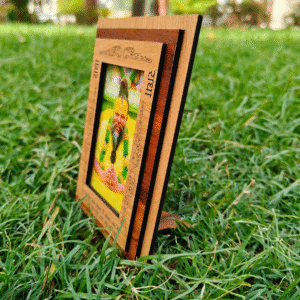 Shri Premanand Maharaj, Premanand Ji photo, Premanand Ji MDF frame, Radha Rani Bhakti, spiritual guru frame, devotional MDF frame, Radha Krishna saint photo, Vrindavan bhakti guru, 4x6 god photo frame, spiritual gift item, pooja room frame, bhajan guru photo, MDF wooden god frame, guru photo for altar, Radha bhakti inspiration, Premanand Ji Maharaj frame